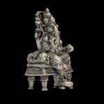 Pure Silver Ganesha Idol - 2.7cm - Image 3
