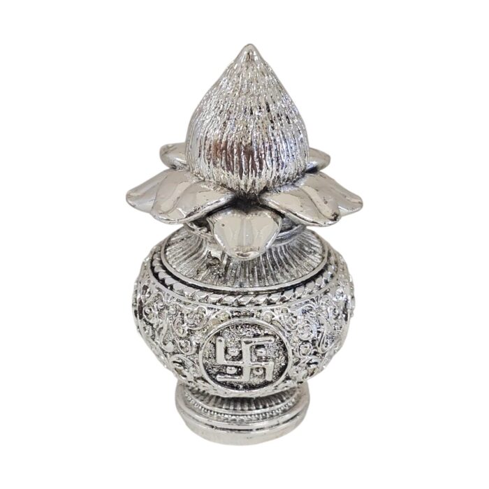 Side profile view of Auspicious Kalash for Diwali Gift and house warming