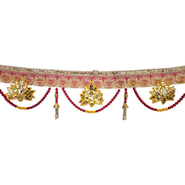 Fancy Toran with zari and mirror work | Diwali decorations