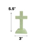Standing Crucifix - Decorative Crosses Glow-in-The-Dark - Small - Image 2