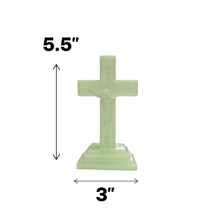 Standing Crucifix - Decorative Crosses Glow-in-The-Dark - Small - Image 2