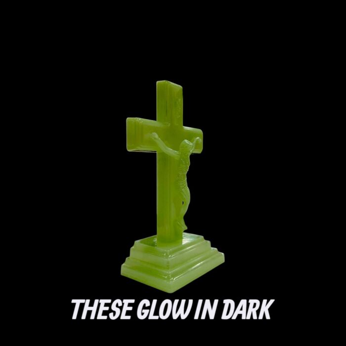 Standing Crucifix - Decorative Crosses Glow-in-The-Dark - Small - Image 7