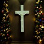 Glow in the Dark - Standing Crucifix - Big | Decorative Cross Glow-in-The-Dark