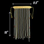 Dimensions of Groom Sehra for Indian / Pakistani / Punjabi Wedding