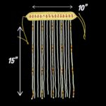 Dimensions of Groom Sehra for Indian / Pakistani / Punjabi Wedding