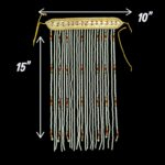 Dimensions of Groom Sehra for Indian / Pakistani / Punjabi Wedding