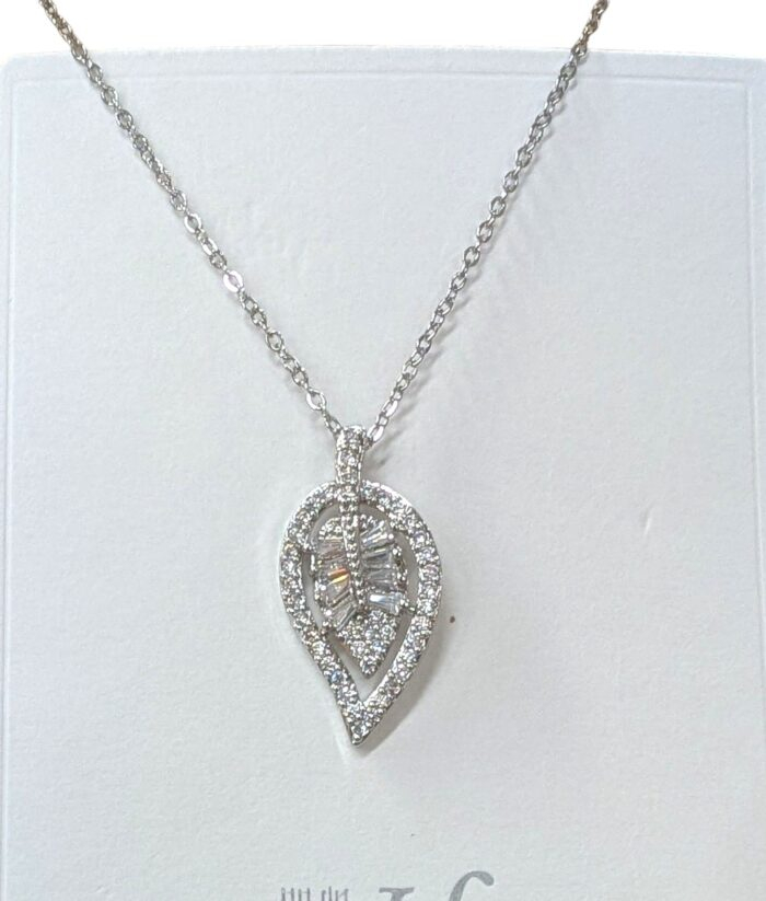 Metal chain pendant necklace - SM - Image 3