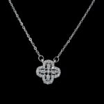 Metal chain pendant necklace - SL - Image 2