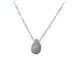 Metal chain pendant necklace - SF - Image 4