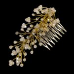 Cubic Zirconia Bridal Hair Comb - ZI