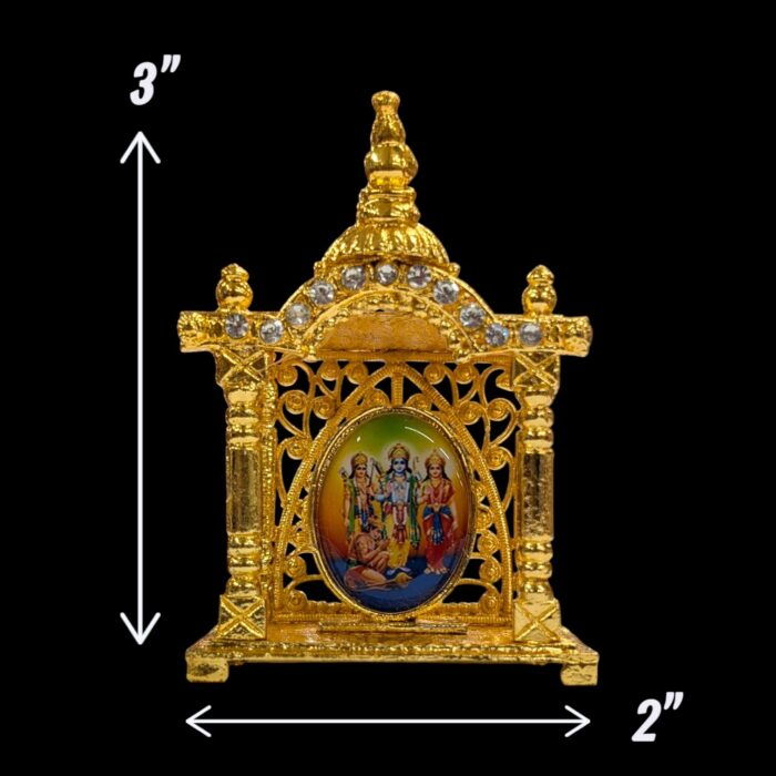 Dimensions of small Car Dashboard Ram darbar