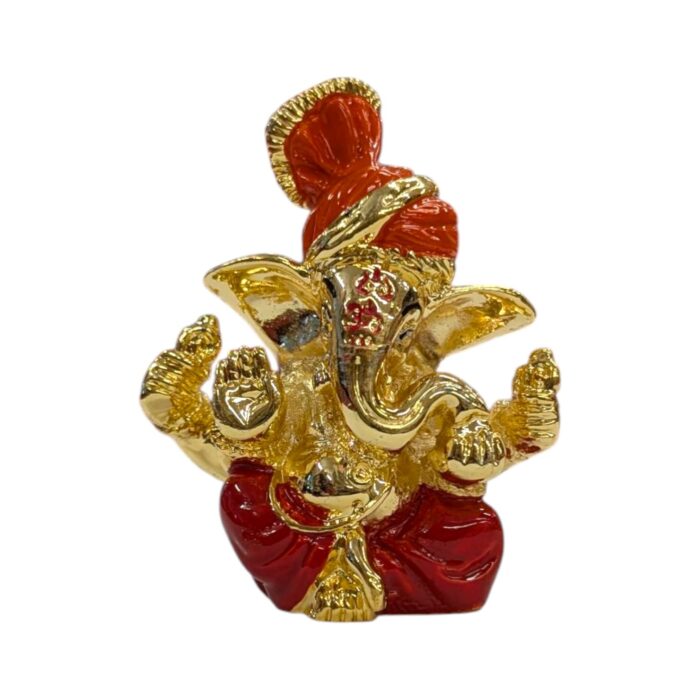 Close up of Ganesha Car Dashboard Idol