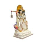 Radha Krishna – White – 18 inches - Image 4