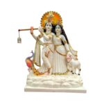 Radha Krishna – White – 18 inches - Image 5