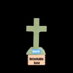 Standing Crucifix - Decorative Crosses Glow-in-The-Dark - Small - Image 6