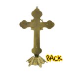Twelve Apostles Alloy metal Standing Crucifix - Golden ox - Image 6