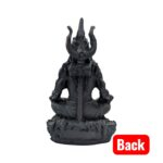 Back profile view of Shiv murti