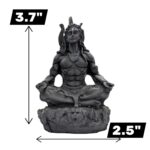 Dimensions of Shiv murti in Black