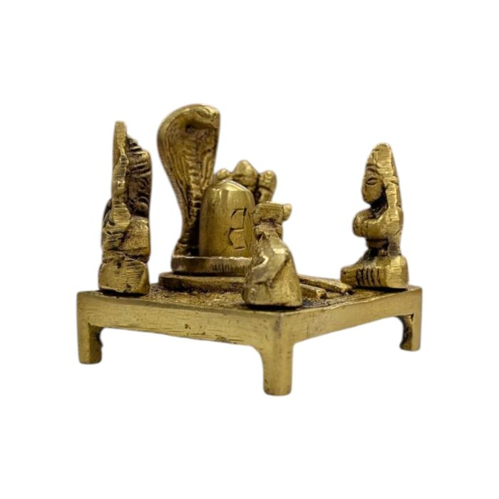 Brass Statue Shiv Panchayat - Image 5