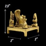 Brass Statue Shiv Panchayat - Image 2