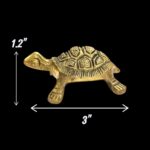 Dimensions of Yantra under brass tortoise