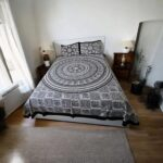 Cotton Bedsheet with 2 Pillow Covers | Mandala bedding set