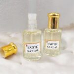 Compact Travel friendly bottles of Exotic Sandal Attar perfume oil
