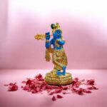 Gold plated Krishna Idol | Perfect for gifts and Home Mandir