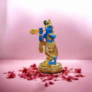 Gold plated Krishna Idol | Perfect for gifts and Home Mandir