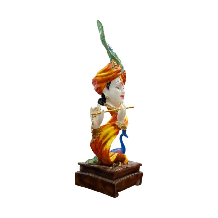 Lord Krishna statue - 23 inch - color - Image 3