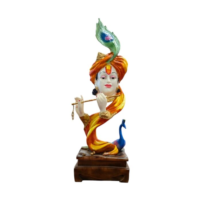 Lord Krishna statue - 23 inch - color - Image 5