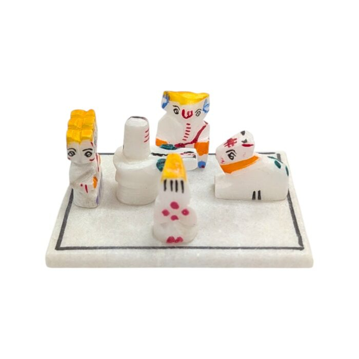 Hard Stone - Shiv Panchayat - Size 0 - White - Image 3