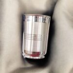 Pure Silver Glass | 3.1 inch pure silver glass