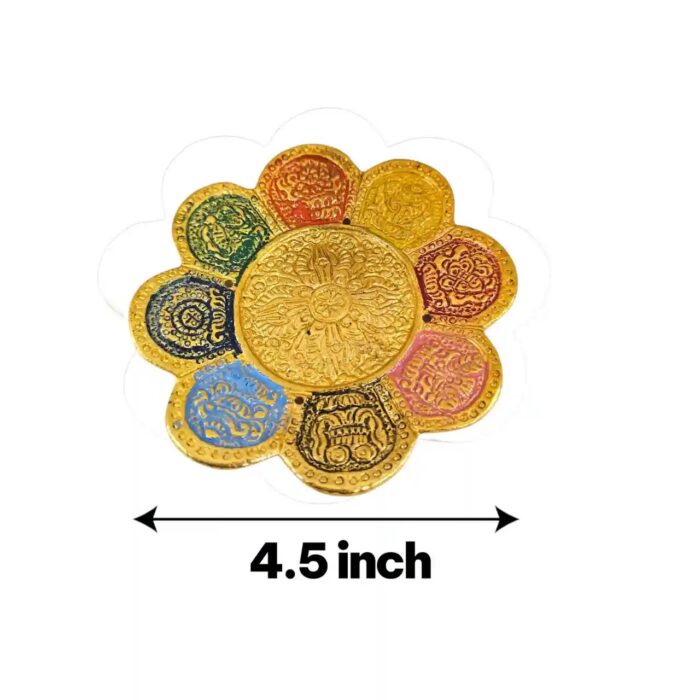 Seven Chakra Incense Holder - Gold Plating