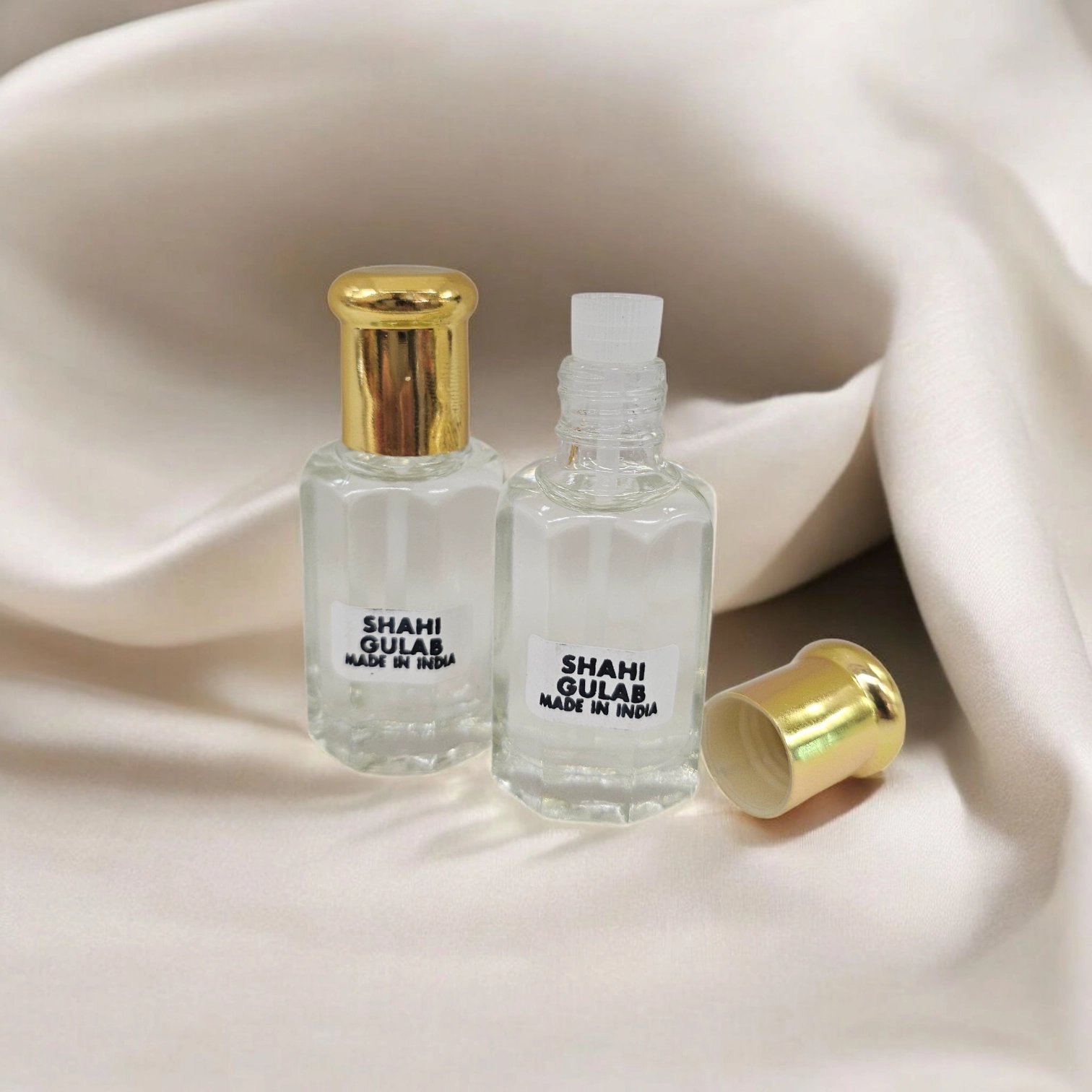 Indian rose attar scent - Shahi Gulab Attar Perfume Oil bottles