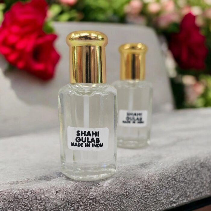 Shahi Gulab Attar Perfume Oil bottles | Pack of 2 large 10 ml Bottles