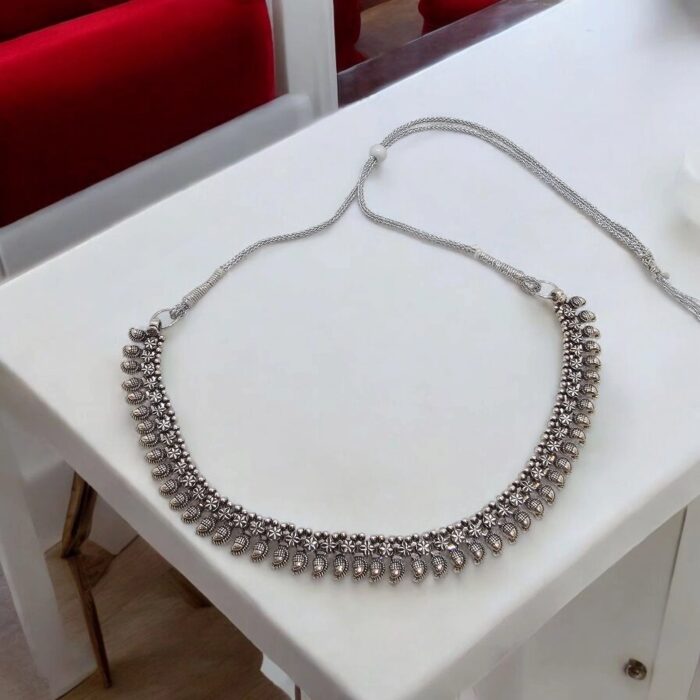 Unique handmade silver necklace | 925 sterling Indian jewelry