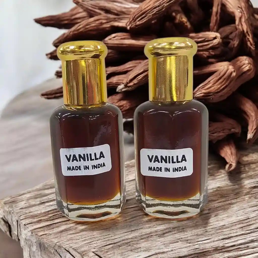 Vanilla Attar Perfume oil - Large 10 ml Bottles | Concentrated Pure Incense Oil Vanilla Attar Perfume oil - Large 10 ml Bottles | Concentrated Pure Incense Oil