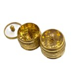 Brass kumkum box - Set of 2 - Image 4