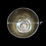 Fine Etched Handmade Singing Bowl - 7 inch - Image 6