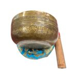 Fine Etched Handmade Singing Bowl - 5.5 inch - Image 4