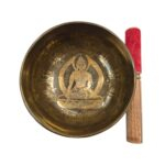 Fine Etched Handmade Singing Bowl - 5.5 inch - Image 2