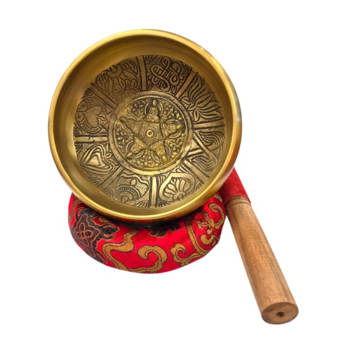 7 inch - Brass Singing Bowl - Machine made - Image 3