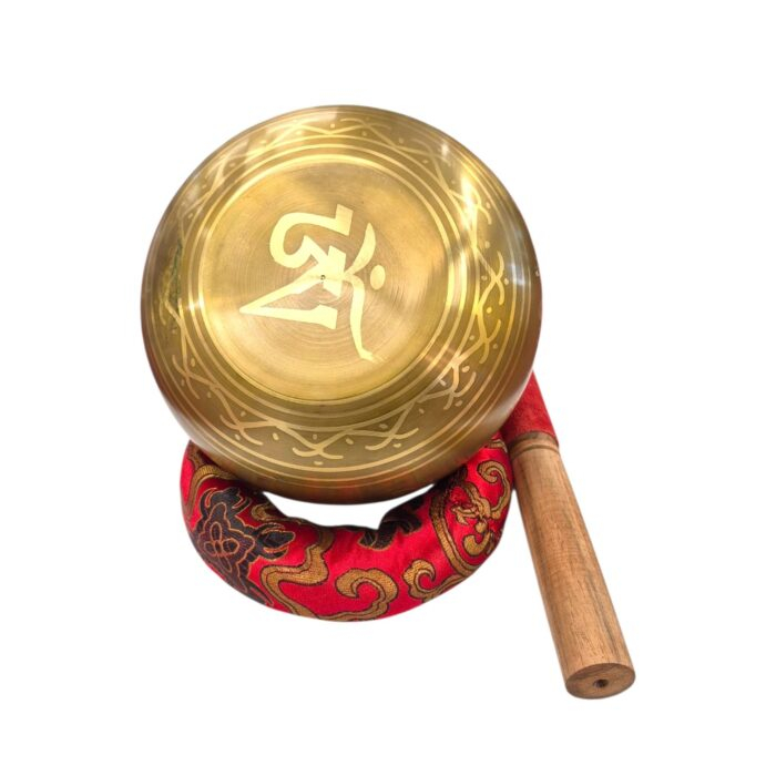 7 inch - Brass Singing Bowl - Machine made - Image 5