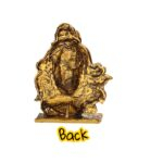 Hanuman face Car Dashboard Idol - Golden - Image 6