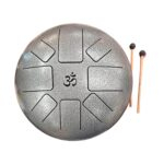Steel Tongue Drum with a Carry Bag - 12 Inches - Image 2