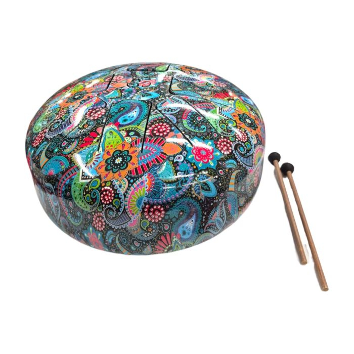 Steel Tongue Drum with a Carry Bag - 12 Inches - Image 5