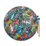 Steel Tongue Drum with a Carry Bag - 12 Inches - Image 2