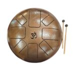 Steel Tongue Drum with a Carry Bag - 12 Inches - Image 2