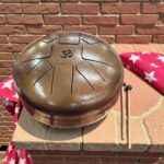 Steel Tongue Drum with a Carry Bag - 12 Inches